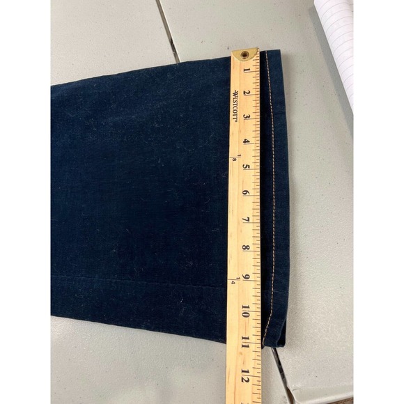 Lafayette 148 Trunk‎ Shared Womens Wide Leg Jeans Size 8 High Rise Blue - Picture 16 of 16